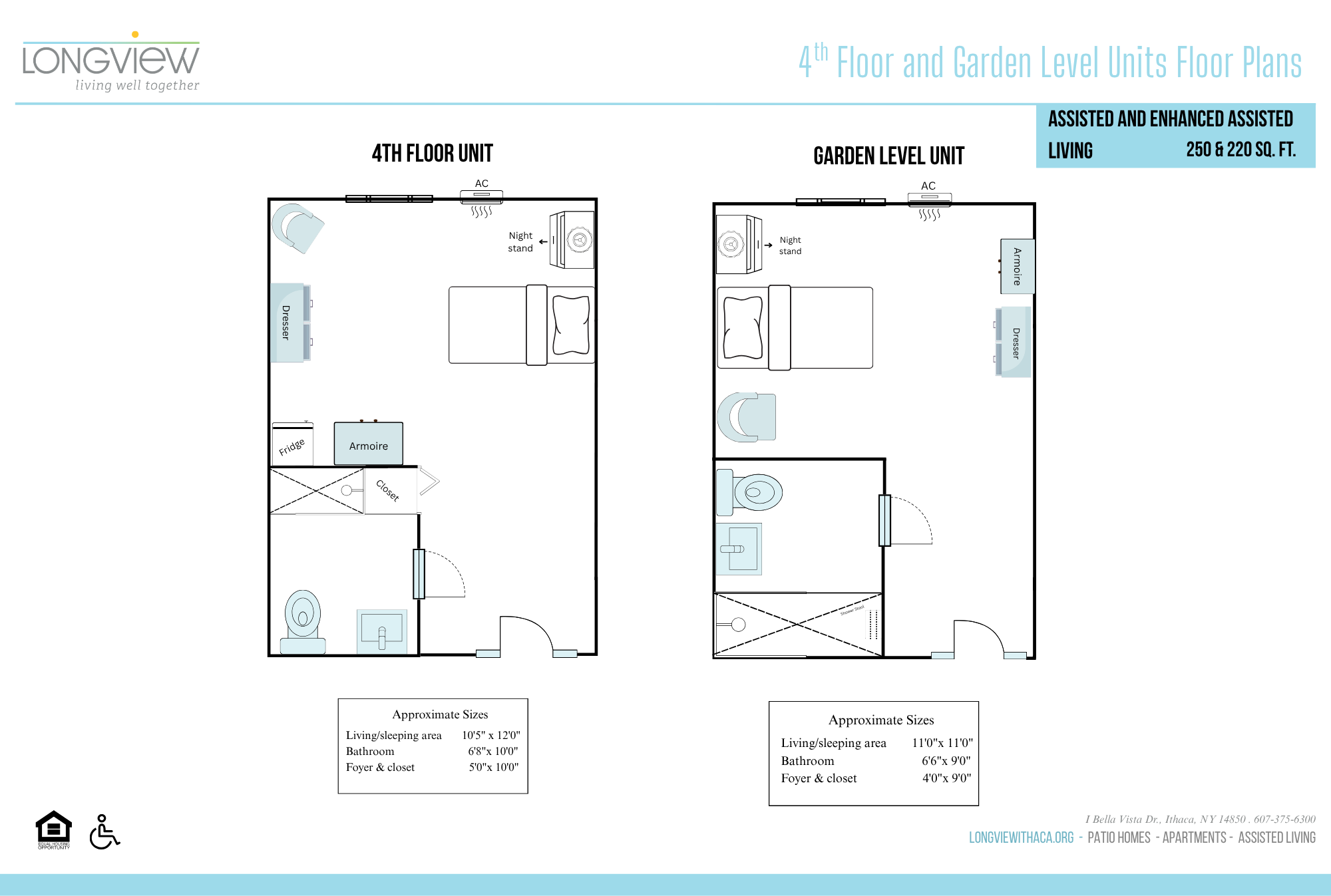 AL & EAL Floor Plans (297 x 200 mm)
